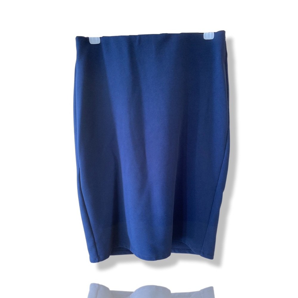 🔴 OVER 50% OFF!!! New York Clothing Company Navy Blue Pencil Skirt